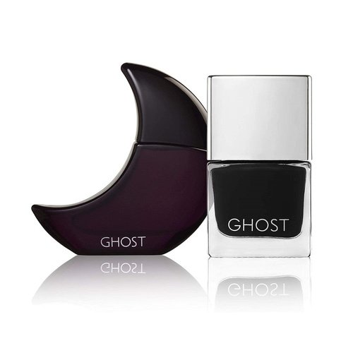 Ghost Deep Night 10ml Eau De Toilette Splash + 10ml Ghost Matt Black Nail Polish Gift Set