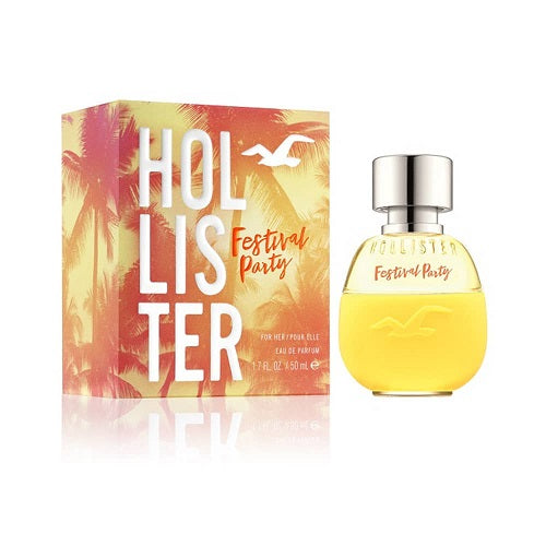 Hollister Festival Party For Her 50ml Eau De Parfum Spray