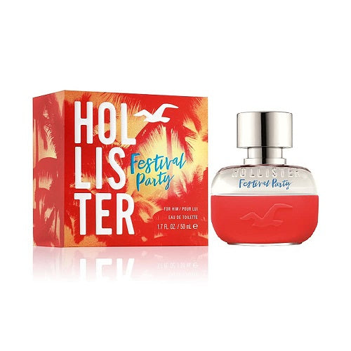 Hollister Festival Party For Him 50ml Eau De Toilette Spray