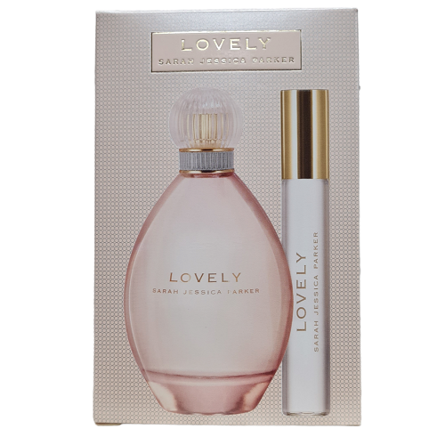 Sarah Jessica Parker Lovely 100ml Eau De Parfum Spray + 15ml Eau De Parfum Spray Gift Set