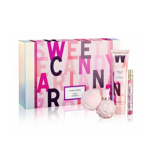 Ariana Grande Sweet Like Candy 50ml + 10ml Edp Spray + 100ml Body Soufflee Gift Set