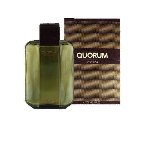 PUIG  QUORUM 100ML AFTERSHAVE BRAND NEW & BOXED - LuxePerfumes