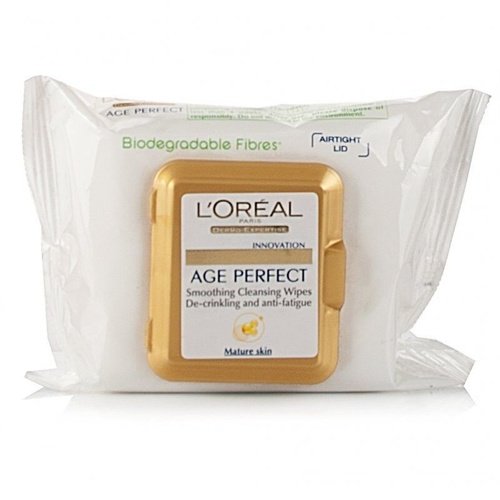 Loreal Age Perfect Cleansing Wipes For Mature Skin - 25 Wipes