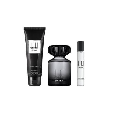 Dunhill Driven 100ml EAU De Parfum + 90ml Shower Gel + 15ml Travel Spray Gift Set