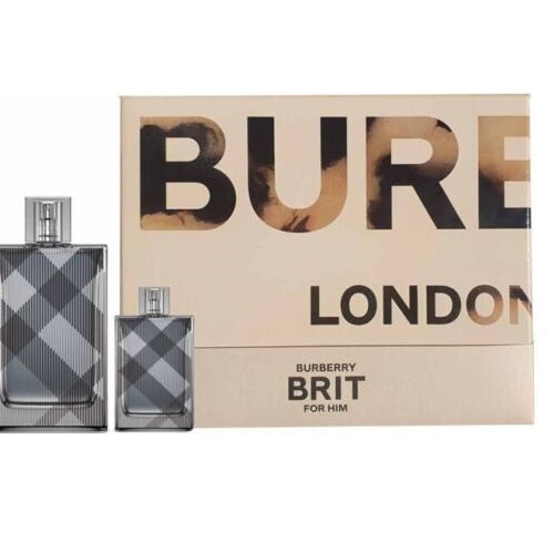 Burberry Brit For Men 100ml Edt + 30ml Edt Spray Gift Set