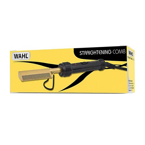 Wahl Electric Straightening Comb Gold/Black ZX698 3m Cord