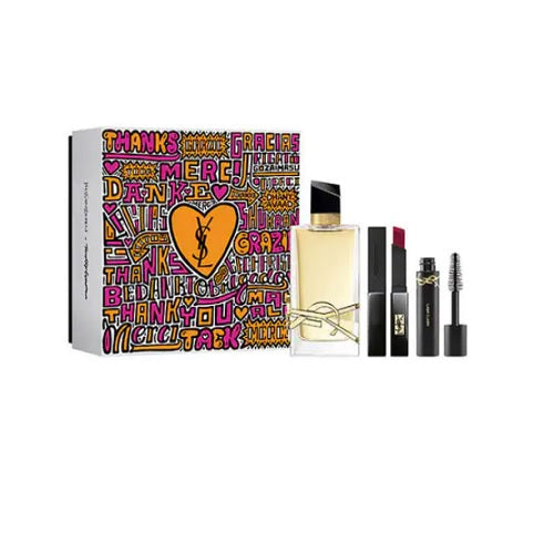 Yves Saint Laurent Libre 90ml EDP Spray + 2ml Mascara + 2g Lip Stick Gift Set