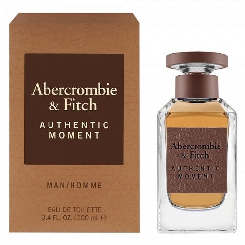 Abercrombie & Fitch Authentic Moment Pour Homme 100ml Eau De Toilette Spray