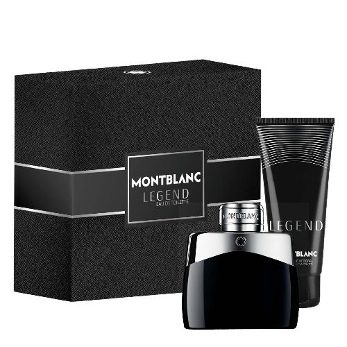 Mont Blanc Legend 50ml Eau De Toilette Spray + 100ml Shower Gel Gift Set