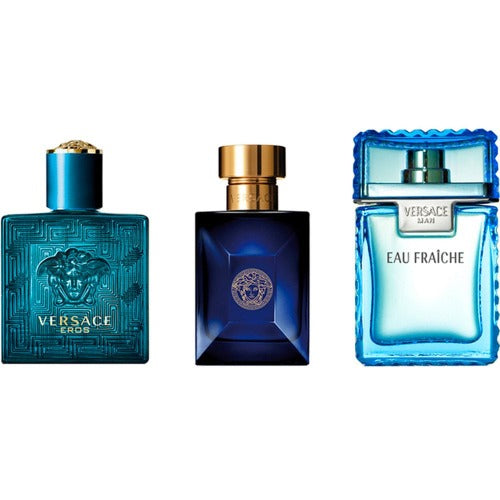 Versace Mens 3 X 5ml Miniature Gift Set