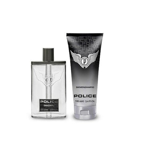 Police Original 100ml Edt Spray + 100ml Shower & Shampoo Gift Set