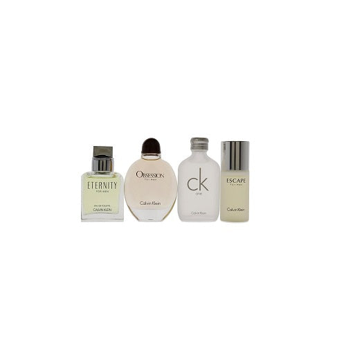 Calvin Klein Mens 4 x 15ml Miniature Gift Set