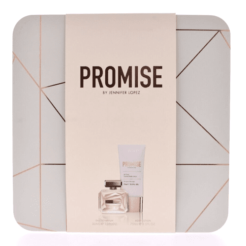 Jennifer Lopez Promise 30ml Eau De Parfum Spray + 75ml Body Lotion Gift Set