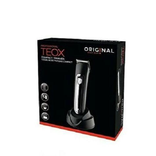Teox Compact Hair Trimmer Machine Mens Professional Cordless New Black