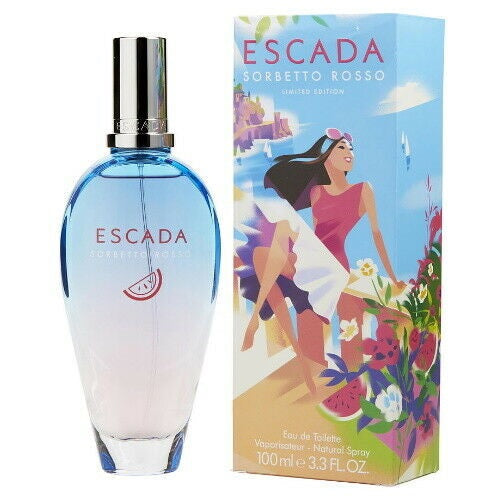 Escada Sorbetto Rosso Limited Edition 100ml Eau De Toilette Spray