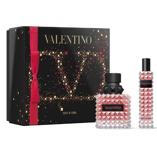 Valentino Donna Born In Roma 50ml EDP Spray + 15ml EDP Spray Gift Set